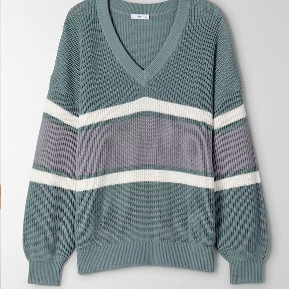 TNA Aritzia Oversized Beacon Knitted Sweater - Picture 2 of 8